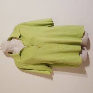 Gispa women's lime green 2xl top